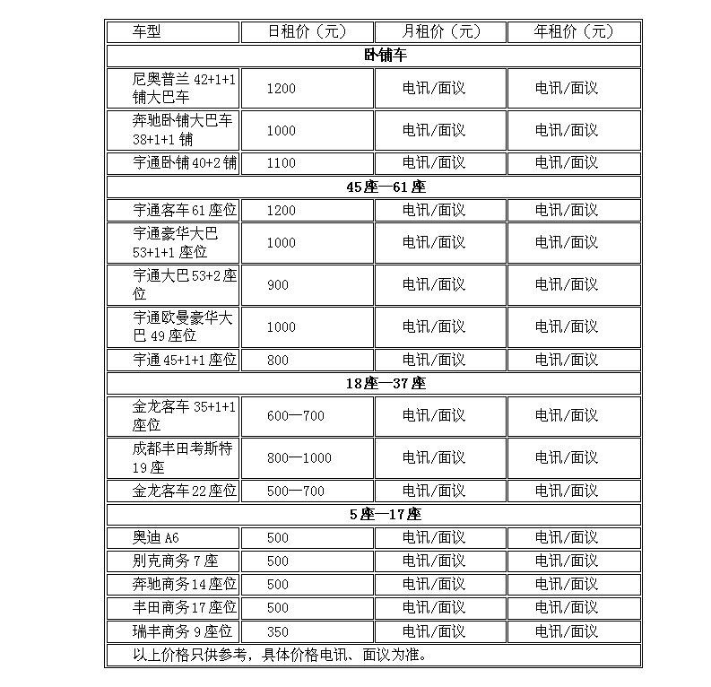鄭州大巴車(chē)出租公司租大巴車(chē)一天多少錢(qián)？